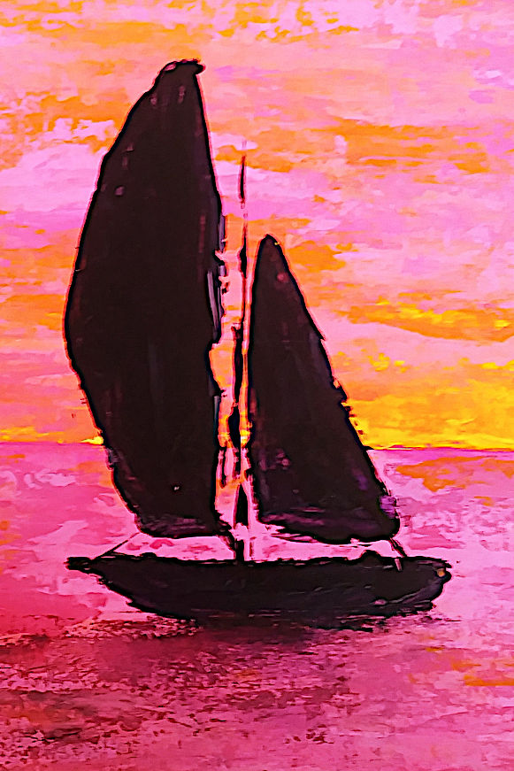 Pink Sailboat min