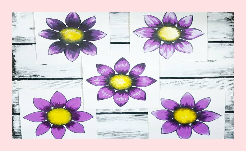 How to Make Painted Flowers